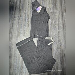 Gray Pajama Set Stars Above!